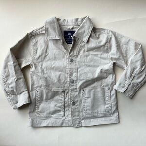 GAP 4T Toddler Beige Chore Jacket